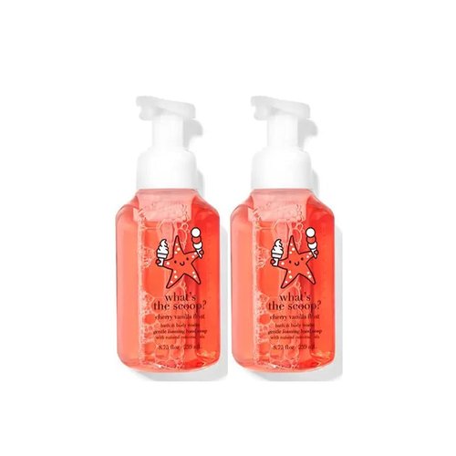 Bath and Body Works Cherry Vanilla Float Gentle Foaming Hand Soap, 2-Pack 8.75 Ounce (Cherry Vanilla Float)