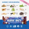 Raw Rev Vegan High-Protein Bars, Double Chocolate Brownie Batter, 10g Plant Protein, 12g Fiber, Non-GMO, 1.6 Oz, 12 Count (Pack of 1)