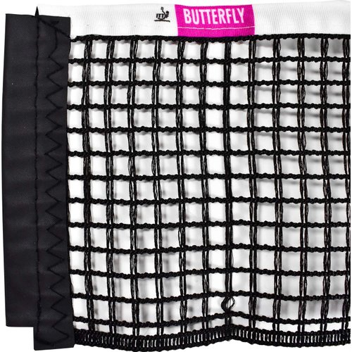 Butterfly Replacement Table Tennis Net and Posts – Length of The Net Set is 72 inches – Fits The Following Net Sets: National League, Europa, AJ, and Elite Black