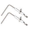 Hunter-wish SEN01114 Flame Sensor for Trane Furnace - Flame Sensor Igniter Sensing Rod for Trane XR80 XR90 XB80 XE80 and American Standard Gas Furnace, Replace SEN00491 SEN0337 B340888P01-2PCS