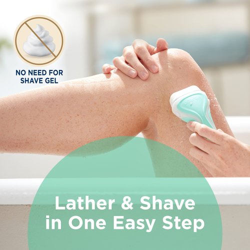 Schick Intuition Refill, Razors for Women Sensitive Skin | Intuition Razor Blades Refill with Organic Aloe, Razor Refills , 6 Count (Pack of 1)