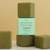 SIMPLUT Rosemary & Tea-Tree Scalp Purifying Shampoo Bar with Keratin, Panthenol, Biotin and Argan-Oil (5.2oz) | Sulfate Free, Vegan Hair Nourishing Soap Bar | Aromatherapy Care Deep Cleansing