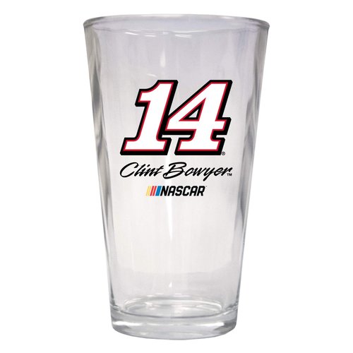 R and R Imports Clint Bowyer #14 Officially Licensed NASCAR Pint Glass New for 2020
