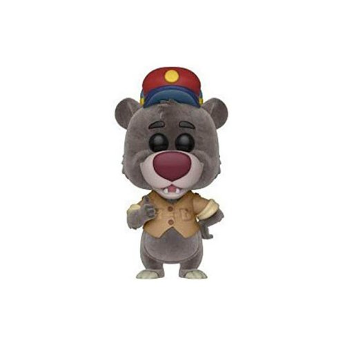 Pop Tale Spin: Flocked Baloo Collectible Figure, Multicolor