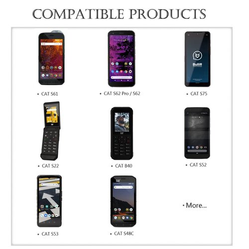 LIAUBN Cell Phone Charger Cable for CAT S61, CAT B40, CAT S62 Pro, CAT S52, CAT S75, CAT S53, CAT S22 Flip, CAT S62 Cell Phone USB C Charging Cable (5FT)