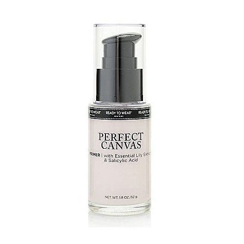 Ready to Wear Perfect Canvas Primer - Reduces Fine Wrinkles Anti Oxidants Anti Aging Skin Primer for Makeup Made in USA