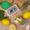 Canned Sardines with Lemon and Olive Oil by Jose Gourmet, Wild Caught Portuguese Sardines, Canned Fish in Olive Oil, Omega 3, Fair Trade, 125g Can