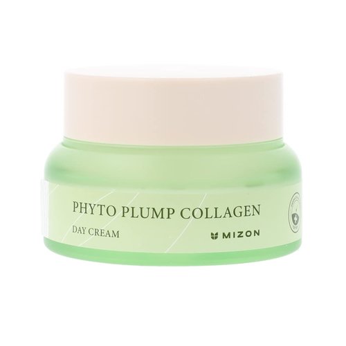 MIZON Phyto Plump Collagen DAY CREAM, Plant Collagen 85% Natural Ingredients, Anti Wrinkle, Hydra...