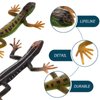 NUOBESTY Realistic Fake Lizards Artificial Model Reptile Lizard Plastic Lizards Action Figures Trick Playthings, 2Pcs