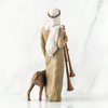 Willow Tree Zampognaro (Shepherd with Bagpipe), A Shepherd's Gift, a Joyous Melody, proclaiming The News! Expand and Elevate Your Nativity Collection or Holiday Advent, Sculpted Hand-Painted Figure