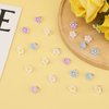 20pcs Mini Flower Hair Clips, Mini Flower Barrettes Cute Small Flower Braid Claw Clips Elegant Tiny Hair Accessories for Women Daily Party Wedding Bridal