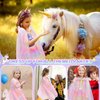 Princess Dress Up for Girls 4-6,Princess Dresses for Girls Toys for 3 4 5 6 7 8 Year Old Girls Gifts,Kids Toys for Girls Age 6-8 Toddler Cape Set Easter Halloween Costumes Party Christmas Birthday