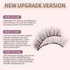 Soft Magnetic Eyelashes, Magnetic Eyelashes Without Eyeliner, Natural Look Reusable Dual Magnetic Lashes with Applicator, No Glue & No Makeup Remover Needed, Style 04