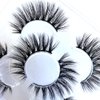 Sunniess False Eyelashes 8D Faux Mink Lashes 100% Handmade Reusable Natural Look Fake Eye lashes Cat-Eye Fluffy Wispy Lashes Dramatic Long Thick Volume Soft Lashes Packs (8d15)