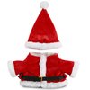 DolliBu Santa Claus Plush Dress Up Set for Teddy Bear Plush Toy – Santa Claus Outfit for Christmas Stuffed Animals, Cute Set of Santa Suit and Stocking Cap for Stuffed Plushies Clothes – Small