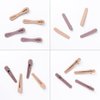 16PCS Metal Duck Bill Hair Clips for Women,no Slip Make Up Hair Clips Hair pins for Women and Girls by Yerpkefey (light coffee)