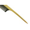 Fine Tooth Comb Sandalwood Frame and Buffalo Horn Teeth Handmade Rat Tail Comb - JM014
