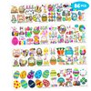 86PCS Easter Bunny Tattoo Temporary Tattoos Birthday Party Decorations Supplies Favors Decor Easter Egg Tattoos Stickers Cute Gifts for Kids Boys Girls Prizes Rewards Easter Carnival