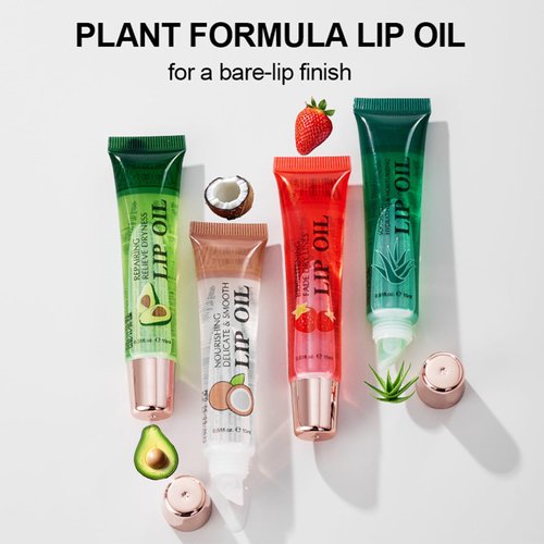 Lip Gloss Set,Lip Gloss for Women and Girls Moisturizing Hydrating and Long-Lasting Lip Gloss for Girls Lipgloss Pack with Vitamin E 2 FL OZ