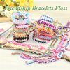Embroidery Floss Rainbow Color 50 Skeins Per Pack Cross Stitch Threads Friendship Bracelets Floss Crafts Floss