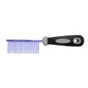 Resco Professional Anti-Static Dog, Cat, Pet Comb for Grooming, Steel Pins, Fine Tooth Spacing, Candy Blue