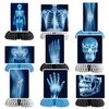 9Pcs Radiology X Ray Honeycomb Centerpieces Radiology Party Favors Birthday Party Decorations X Ray Centerpieces Decorations Supplies for Radiology Xray Doctor Medical Theme Party Baby Shower Supplies