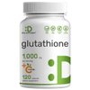 Glutathione Supplement 1,000mg Per Serving, 98% Purity | Plus Vitamin C 500mg, Active Reduced Form (GSH) | Intracellular Antioxidant – Supports Detoxification & Immune Health