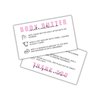 Body Butter Care Instruction Cards | 50 pk 2x3.5” Client Packaging Bulk Jar Ingredient Warning Label Stickers Container Stick