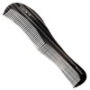 Giorgio G65 Contour Comb -Fine Tooth Comb and Wide Tooth Comb for Thick and Thin Hair Styling - Grooming Hair Combs for Men,Women, and Kids - Saw Cut Barber Comb, Handmade Hair Comb, and Hand Polished