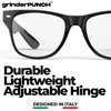 grinderPUNCH High Magnification Power Readers Reading Glasses 1.00-6.00