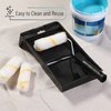Bates- Paint Tray Set, 4 inch Paint Roller, Paint Tray, Foam Roller, Paint Roller Brush, Small/Mini Paint Roller, House Painting Supplies, Paint Roller Covers, Roller Frame, Roller Naps