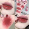 Bekoeen 3Psc Rabbit Key chain Jelly Lip Glaze,Moisturising Crystal Keychain 2 in 1Lip Glow Gel,Sparkling Lipgloss Liquid Lipstick Set, Hydrating Sweet Lip Gloss Set