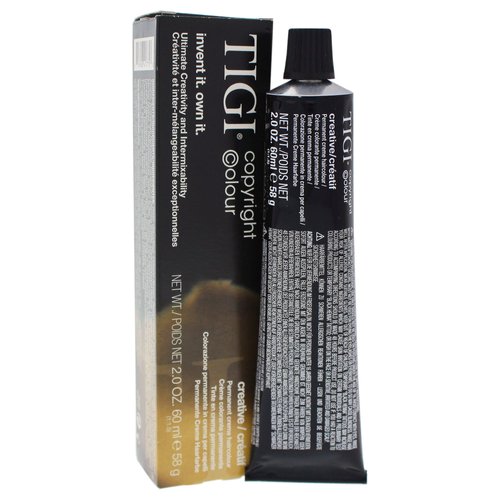 TIGI Colour Creative Creme Hair Color for Unisex, No. 6/3 Dark Golden Blonde, 2 Ounce