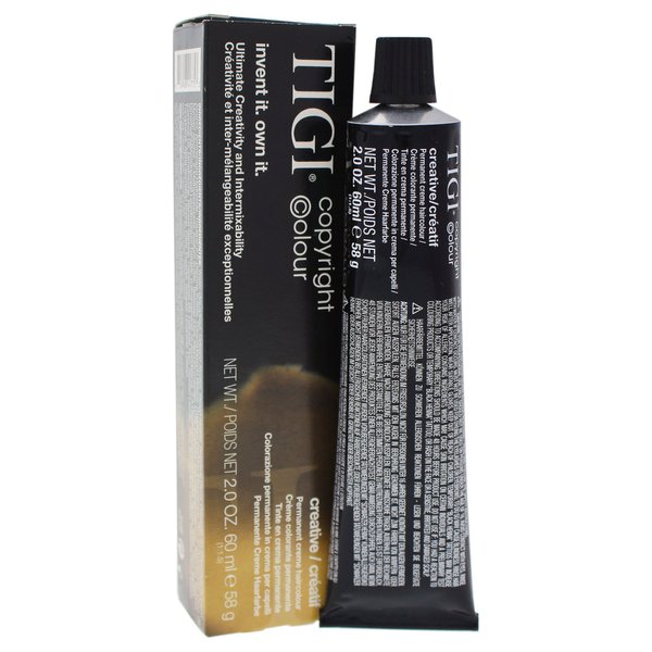 TIGI Colour Creative Creme Hair Color for Unisex, No. 6/3 Dark Golden Blonde, 2 Ounce