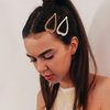 Cptots 12 PCS Metal Snap Hair Clips Heart Shape Hair Barrettes for Women Non Slip Hair Clips For Thick and Thin Fine Hair,Black Brown Beige,1.9 x 1.1 Inches.