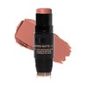 Nudestix Nudies Matte Lux Cream Blush 3-in-1 All Over Face Colour For Cheeks Eyes and Lips w/Blending Blush (Nude Buff)