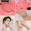Sofier 542pcs Bangle Bracelet Making Kit DIY Jewelry Making Kit and Supplies Expandable Charm Bracelets Pendants Plier Set Toy Art Craft Gift for Girl Teen Women Adult