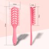 kuwa Detangling Brush,Detangler Brush for Curly, Thick, and Straight Hair,Paddle Brush for Wet&Dry Hair,Pain-Free Brush Hair,Vented Hair Brush for Detangling