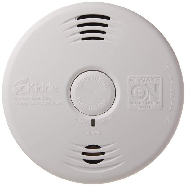 Kidde Smoke & Carbon Monoxide Detector, 10-Year Battery, Voice Alerts