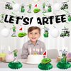 Pre-assembled Golf Birthday Party Decorations Golf Themed Party Decorations Golf Decorations for Party Golf Banner 6 Golf Party Hanging Swirl 3 Golf Honeycomb Centerpieces Par-Tee Time Birthday