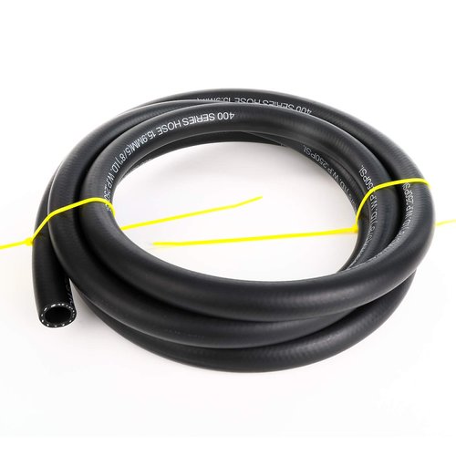 AC PERFORMANCE Black -12 AN NBR Push on Hose Fuel Line Engine Liner Compatible with Fuel System, E85, E10, Ethanol, Oils, Lubricants and Coolant (2 feet, AN12, 3/4 ID)
