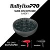BaBylissPRO Slide-On Diffuser Attachment for Hair Dryer - for Volare or Portofino Hair Dryer ONLY, BABDF1, Black