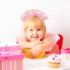 Kunyeah 5Pcs Happy Birthday Girl Headband Glitter Birthday Crown Birthday Tiara Set Birthday Hair Hoop Birthday Party Supplies Hair Accessories for Girl Women
