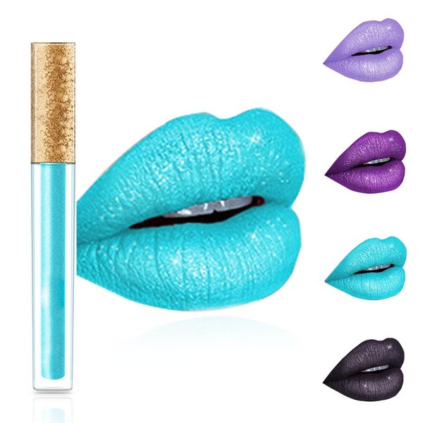 Edanta Kilshye Matte Lipstick Long Lasting Liquid Lipsticks Waterproof Cream Lip Gloss High Pigment Lipstick Non Stick Cup Lip Makeup for Women and Girls Pack of 1 A Blue 8