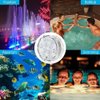 KINHON [8-Pack] Submersible Led Lights with Remotes,Kinhon Waterproof Submersible Lights Battery Operated,Underwater Pond Lights RGB Multi-Color Pool Lights for Founttain,Pond,Garden,Wedding,Shower