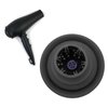 Hair Dryer Diffuser Universal Silicone Hair Dryer Diffuser Portable Travel Folding Hair Blow Dryer Diffuser(Black)
