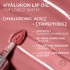 L’Oréal Paris Paradise Plump Ambition Hyaluron Lip Oil, 24 HR Lip Care with Hyaluronic Acid, Volumizing Lip Makeup with Glass-Like Shine, La Nuit Sparkle, 0.16 Fl Oz