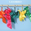 LEOBRO Keychain, 40PCS Key Rings and Keychain Clip, Key Chain Ring and Keychain Hooks, Keychain Rings for Crafts, Keychain Making Kit, Keychain Accessories, for DIY Arts and Crafts