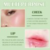 Hydrating Lip Glow Oil,6 Colors Plumping Lip Oil,Color Changing Moisturizing Tinted Lip Balm Lip Tint,Long Lasting&Non-Sticky Refreshing Natural Lip Oil Gloss（Pink Color）