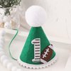 Felix Football 1st Birthday Hat, FC-156, 3.5 inches, Costume Headwear, for Babies and Young Children's First Birthday, Super Bowl Birthday Party Decoration, Paper or Cardboard, Hand Wash Only